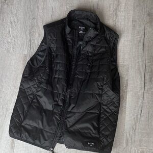 Rhone Men's Quilted Black Vest